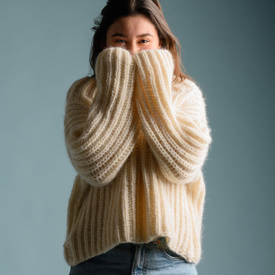 Naomi - Pull Brioche
4