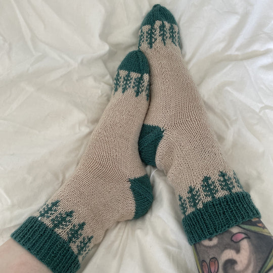 Autumn Leaf - Socks