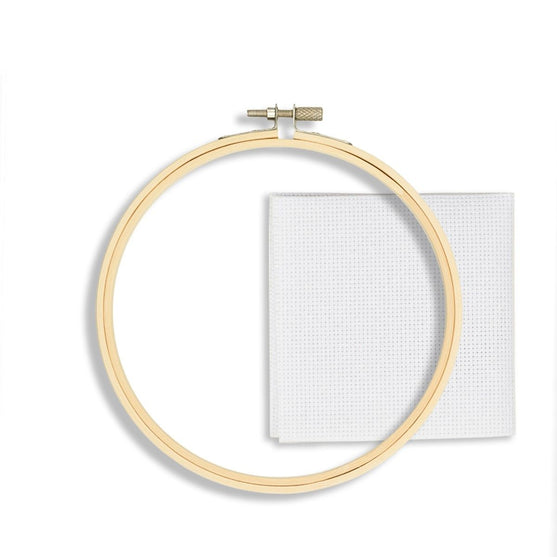 Cercle à broder avec tissu - Hobbii
1