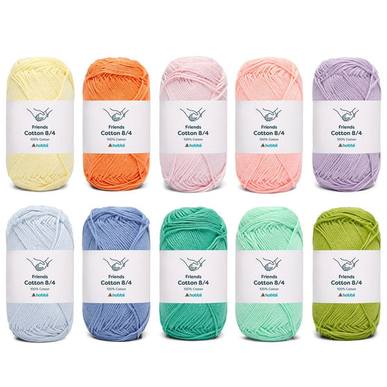 Friends Cotton 8/4 Color Pack - Friends
1