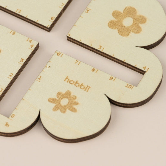 Gauge Ruler - Flower - Hobbii
3