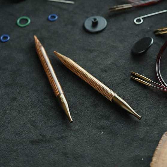 Ginger - Aiguilles circulaires interchangeables courtes - Bouleau - KnitPro
6