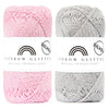 Rainbow 8/4 Glitter Silver - Hobbii
1