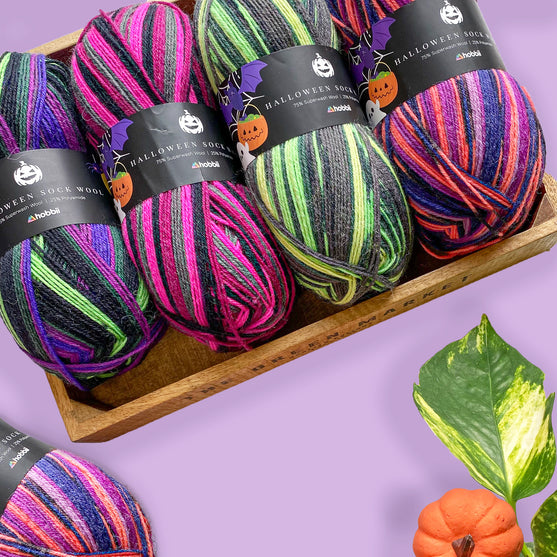 Halloween Sock Wool (Édition limitée) - Hobbii
3