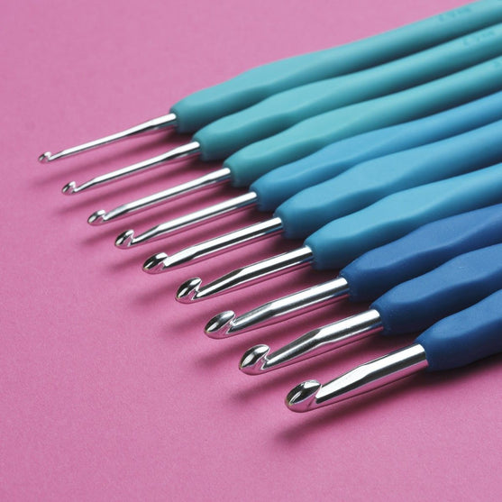 Ensemble de crochets Easy Touch - Lagoon - 9 tailles - Hobbii
4