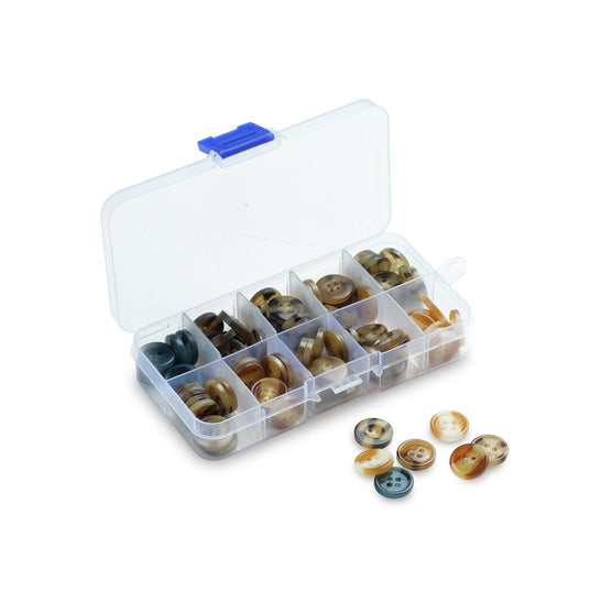 Boutons en boîte - Marron - Hobbii
1