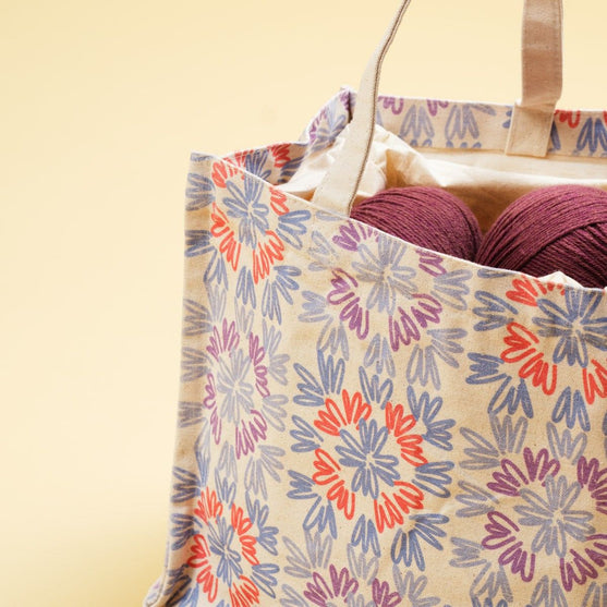 Sac de courses en toile avec fermeture à lacets - Hobbii
3