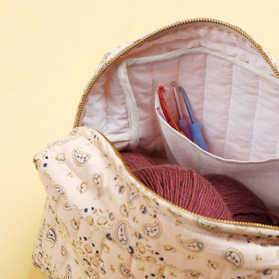 Quilted Project Bag - Rectangular - Large - Hobbii
2