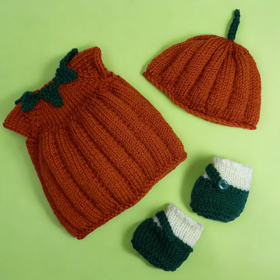 Tenue Citrouille - Vêtements de poupée
5