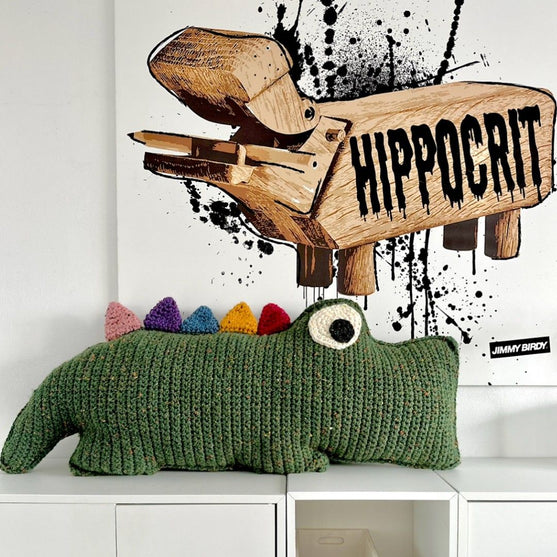Carl the Crocodile - Pillow
1