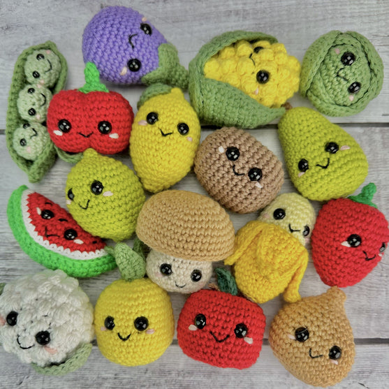 The Fruity Bunch - Fruits and Vegetables
6