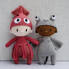 Squid and Stingray Friends
1