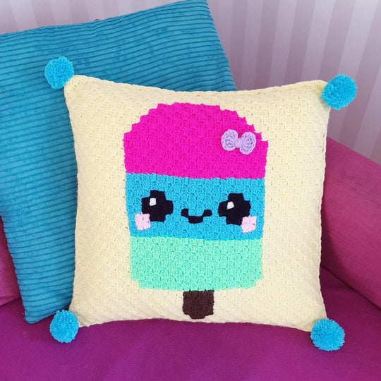Kawaii Popsicle - Pillow