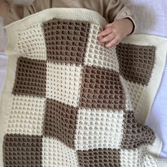 All Checkered Out - Baby Blanket
3