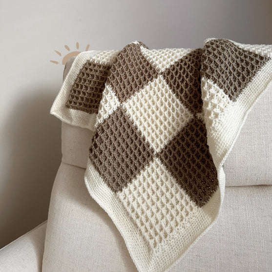 All Checkered Out - Baby Blanket
1