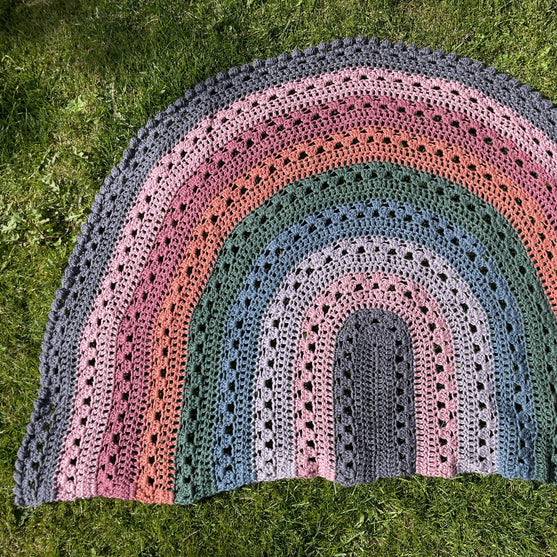 Granny Over the Rainbow - Blanket
4