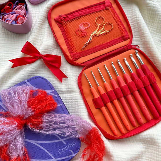 Set de crochets Easy Touch - Berry - 9 tailles - Hobbii
10