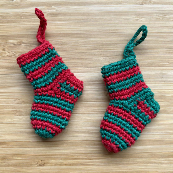 Elf Sock - Ornament
4