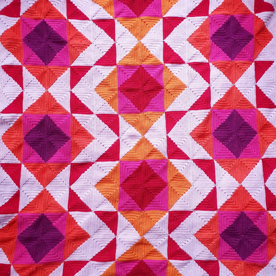 Sunset in Stitches - Blanket
3