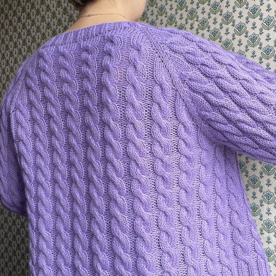 Easy Cable Cardigan - Gilet
4