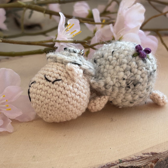 Sleepy Sheep - Keychain
2