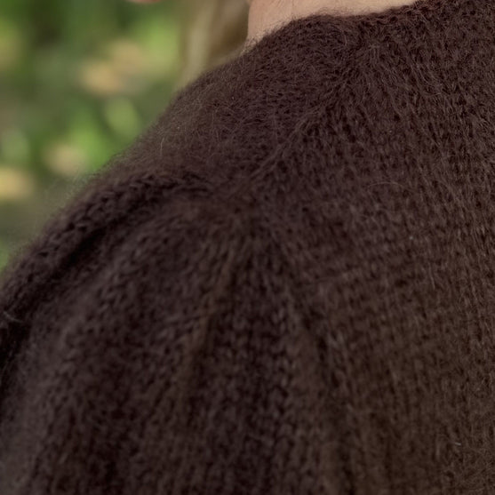 Kastanje - Cardigan
6