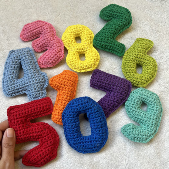 1 2 3 Crochet - Numbers
2