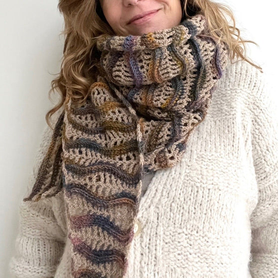 Winter Waves Wrap - Scarf
2