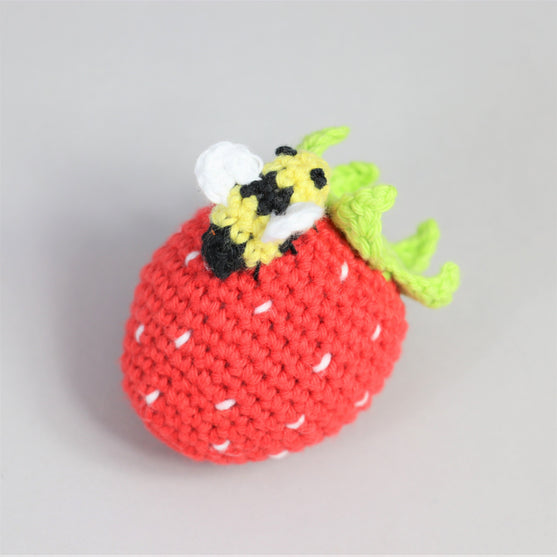 Strawberry with Bee
5