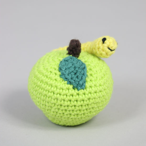 Pomme avec vers
2