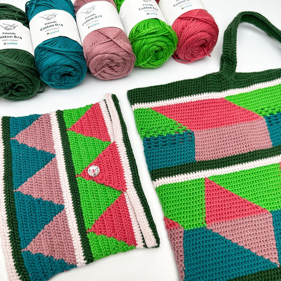 Retro - Tote Bag et Pochette
7
