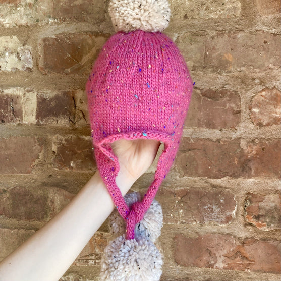 Triple pompom - Bonnet enfant
3
