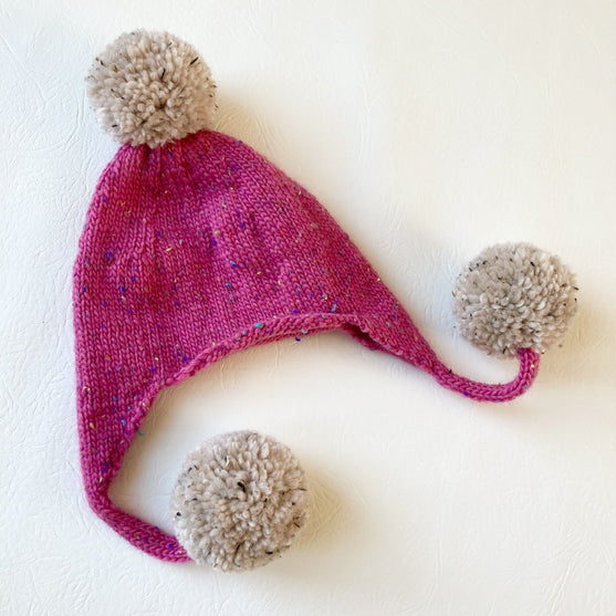 Triple pompom - Kids hat
5