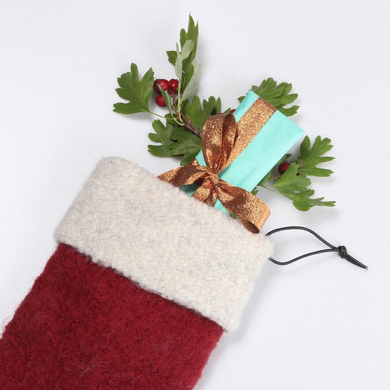 Felted Christmas Stocking
4