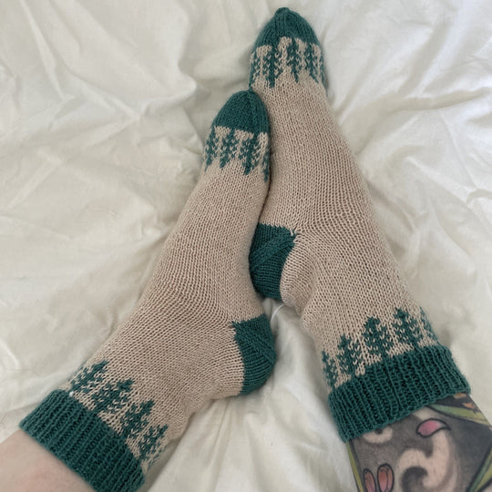 Autumn Leaf - Socks