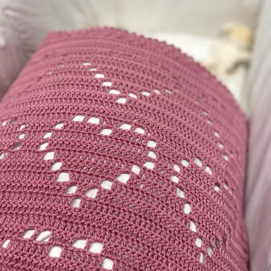 Lovely Hearts Bamboo - Couverture pour bébé
4