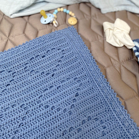 Lovely Hearts Bamboo - Couverture pour bébé
9