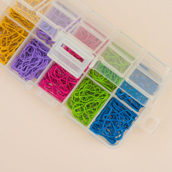 Box of Stitch Markers - Metal - Hobbii
4