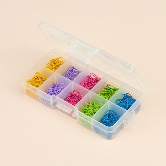 Box of Stitch Markers - Metal - Hobbii
5
