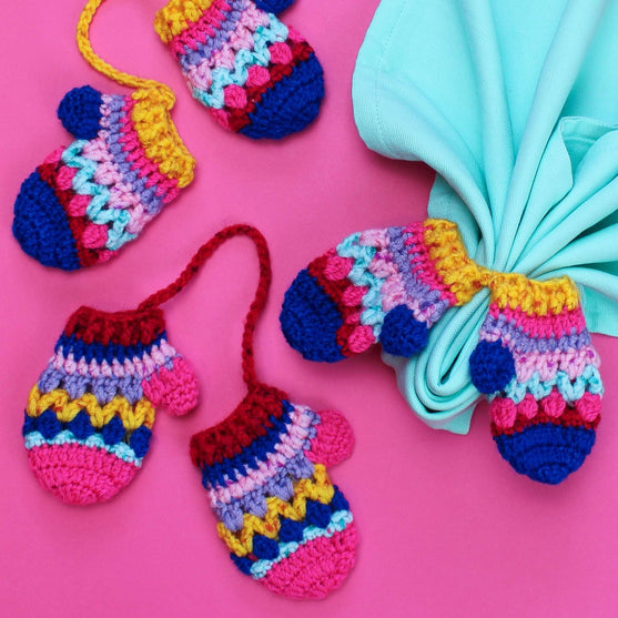 Mini Mitten - Anneaux de serviette de table
6