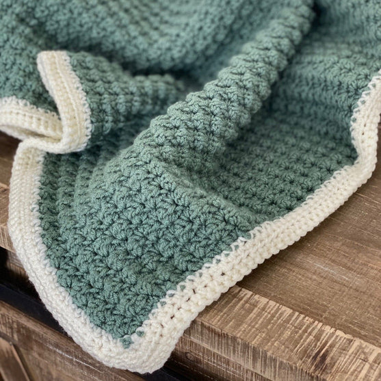 Modified Sedge Stitch - Baby Blanket
1