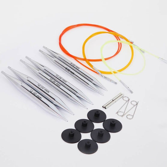 Nova Metal Interchangeable Circular Needles Set - KnitPro
4