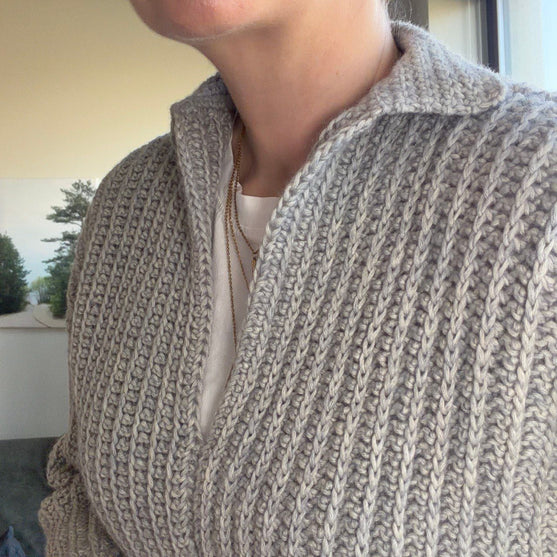 Evelyn - Pull en côtes
4