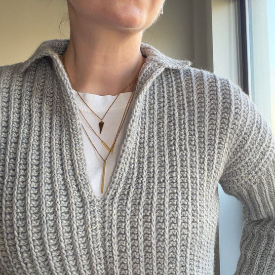 Evelyn - Pull en côtes
3