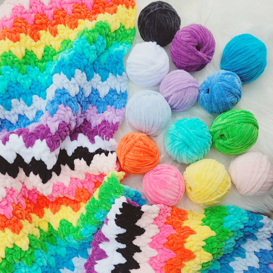 The Rainbow Cuddle Blanket - Couverture
4