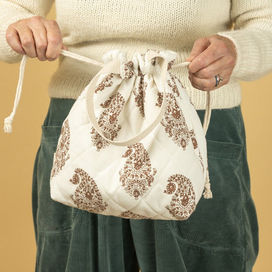 Sac à projets matelassé à cordon - Hobbii
7