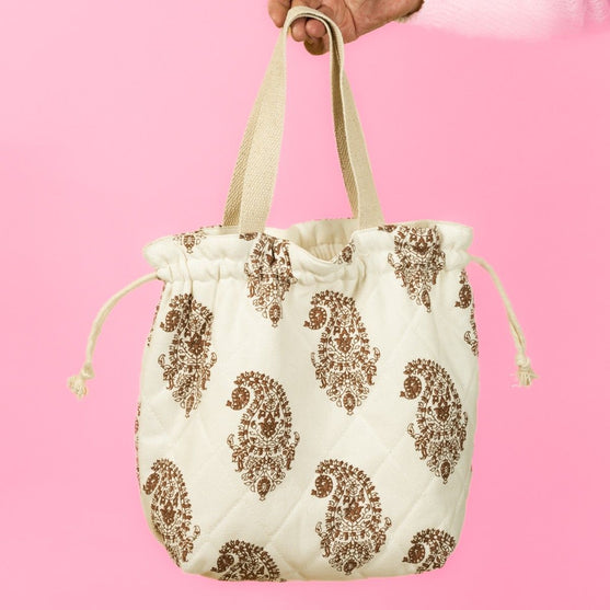 Sac à projets matelassé à cordon - Hobbii
3