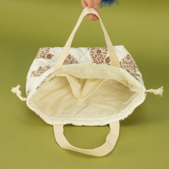 Sac à projets matelassé à cordon - Hobbii
4