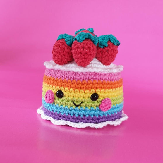 Gâteau - Kawaii Arc-en-ciel
2