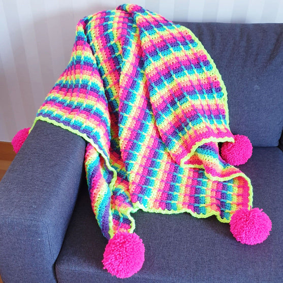 Rainbow Waffle - Blanket
1